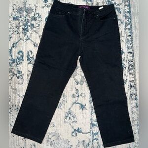 Gloria Vanderbilt Black Jeans